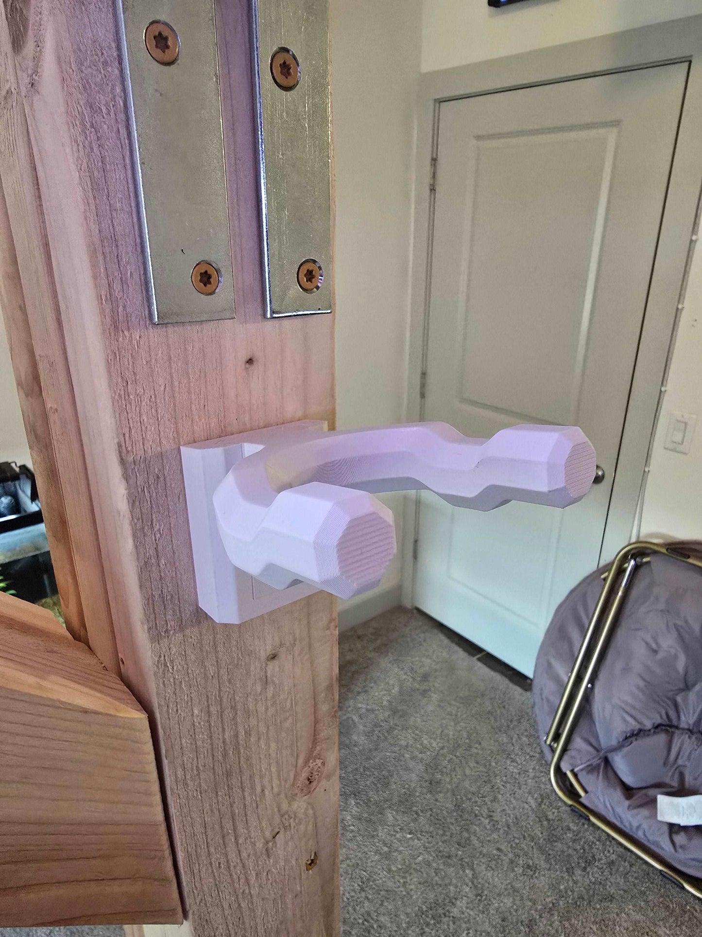 Guitar Hook Holder Wall Mount Bracket for secure storage and display of musical instrument in room