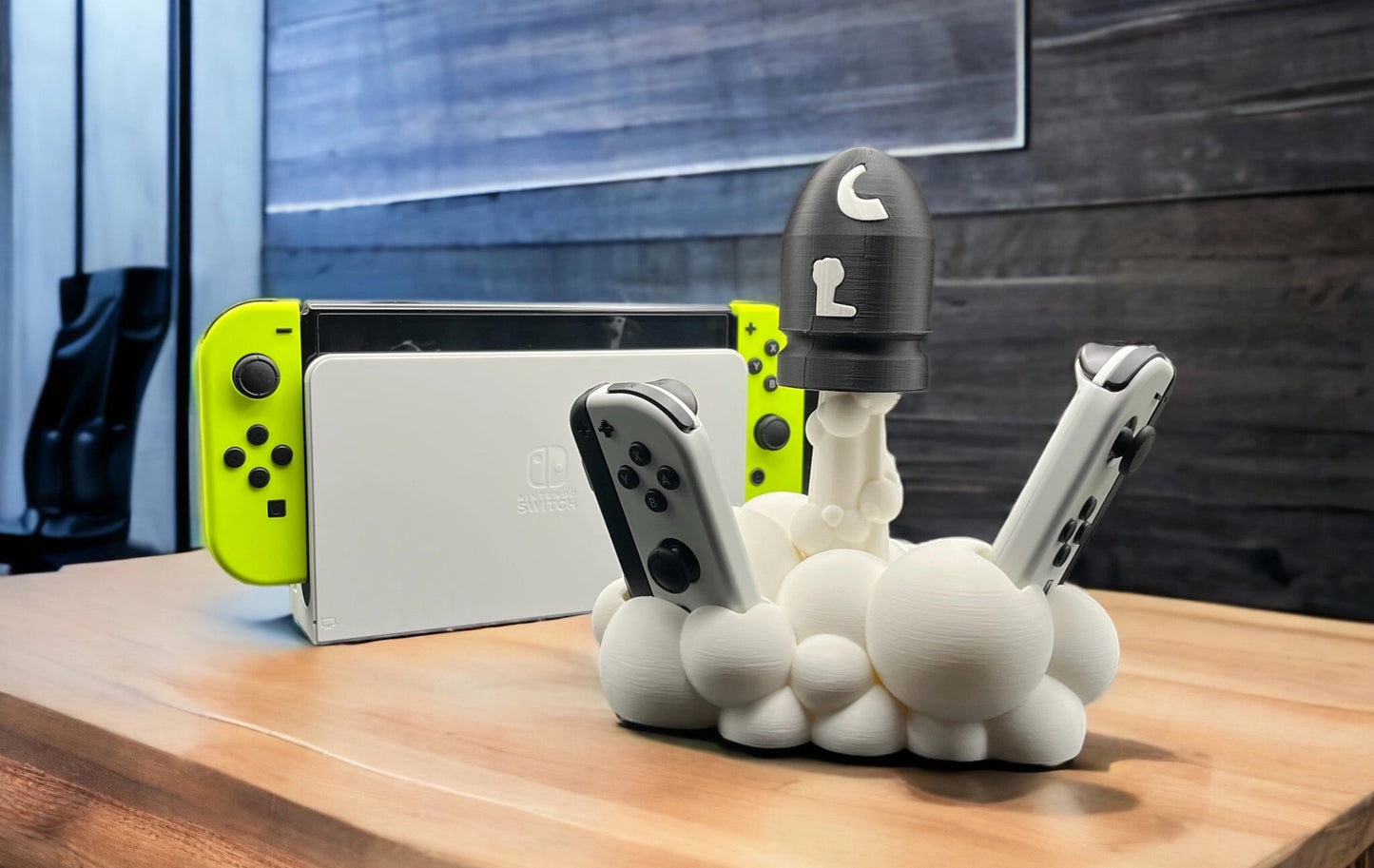 Bullet Bill Stand for your Nintendo Switch Joy Cons