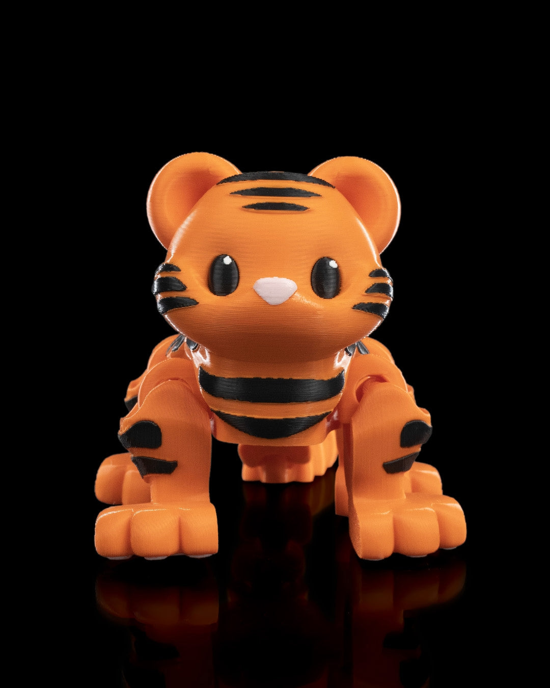Runner Tiger - Articulated Toy Model