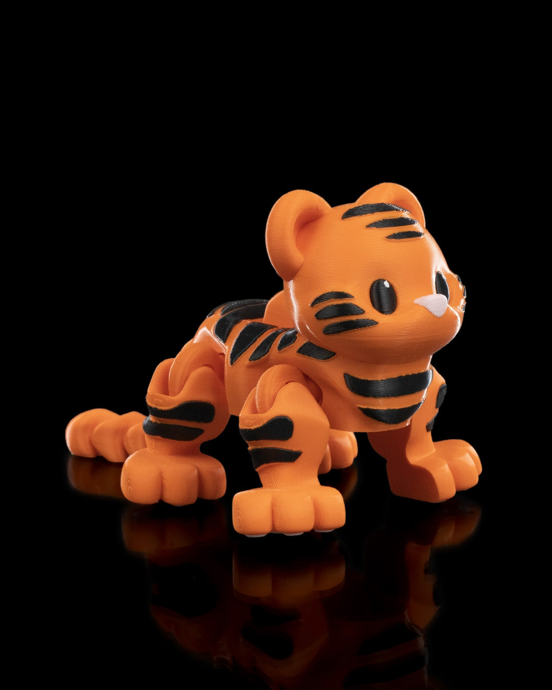 Runner Tiger - Articulated Toy Model