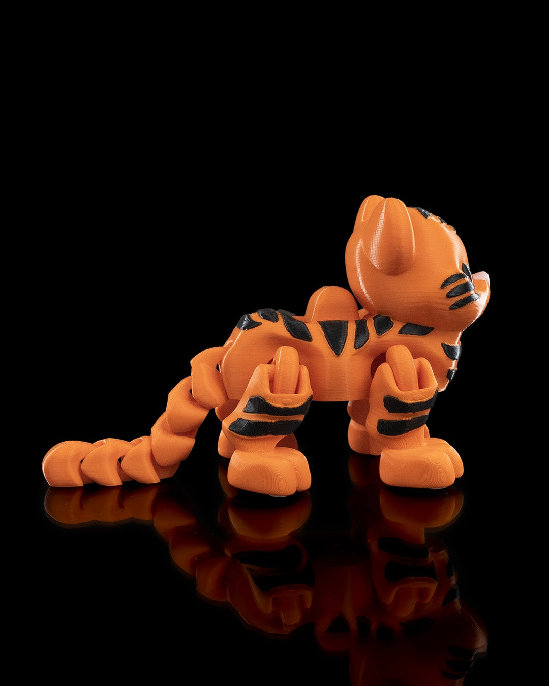 Runner Tiger - Articulated Toy Model