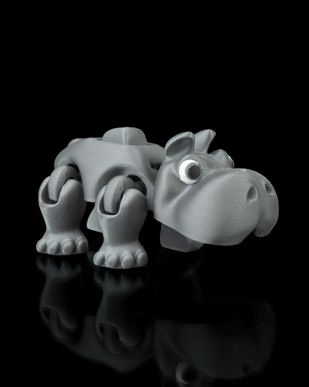 Hungry Hippo - Articulated Toy Model