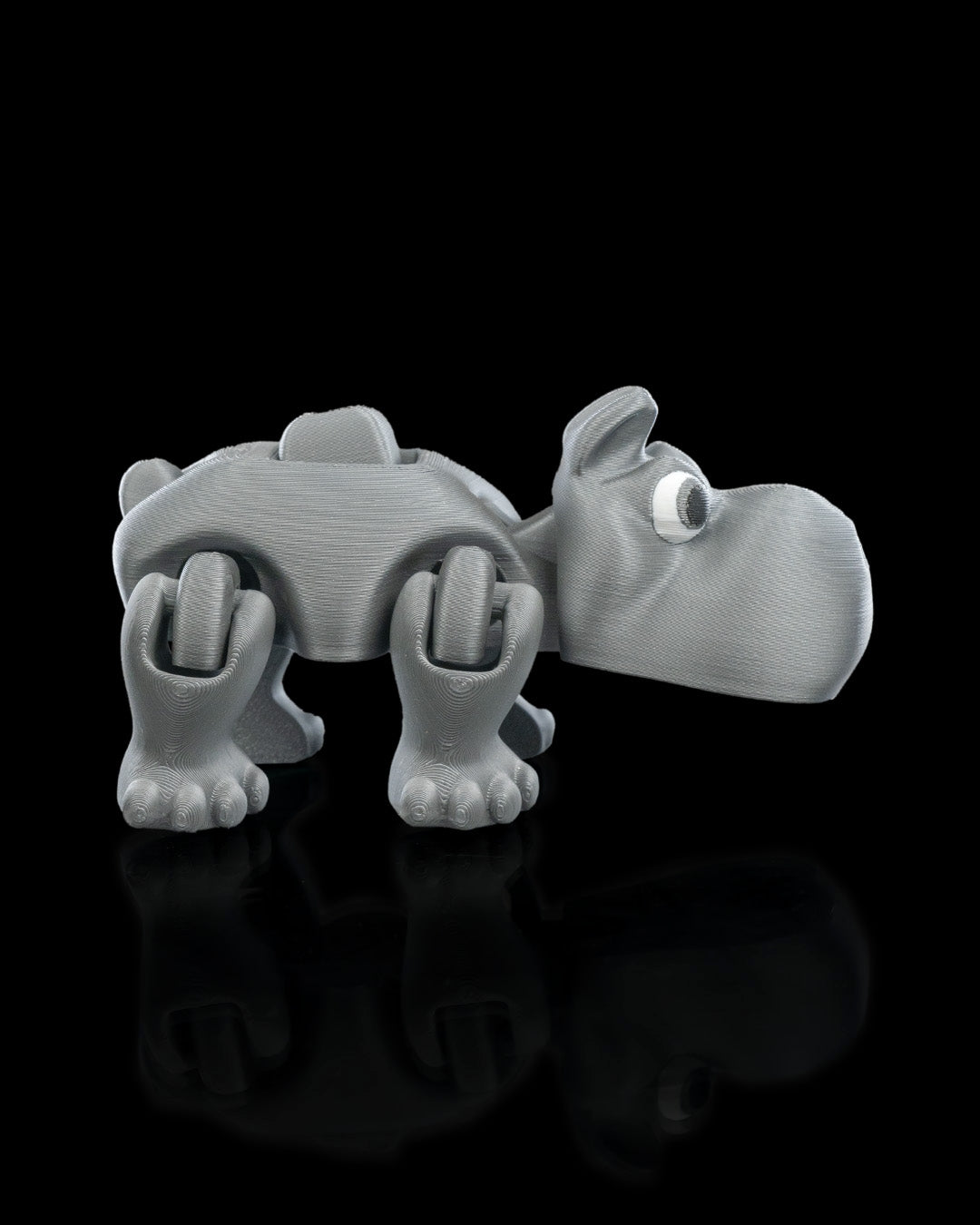 Hungry Hippo - Articulated Toy Model