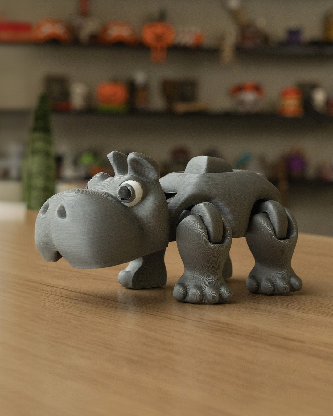 Hungry Hippo - Articulated Toy Model