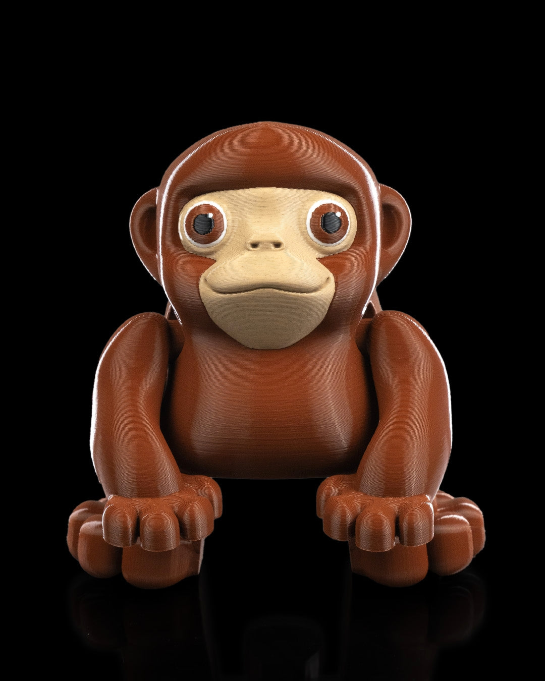Stretching Monkey - Articulated Toy Model