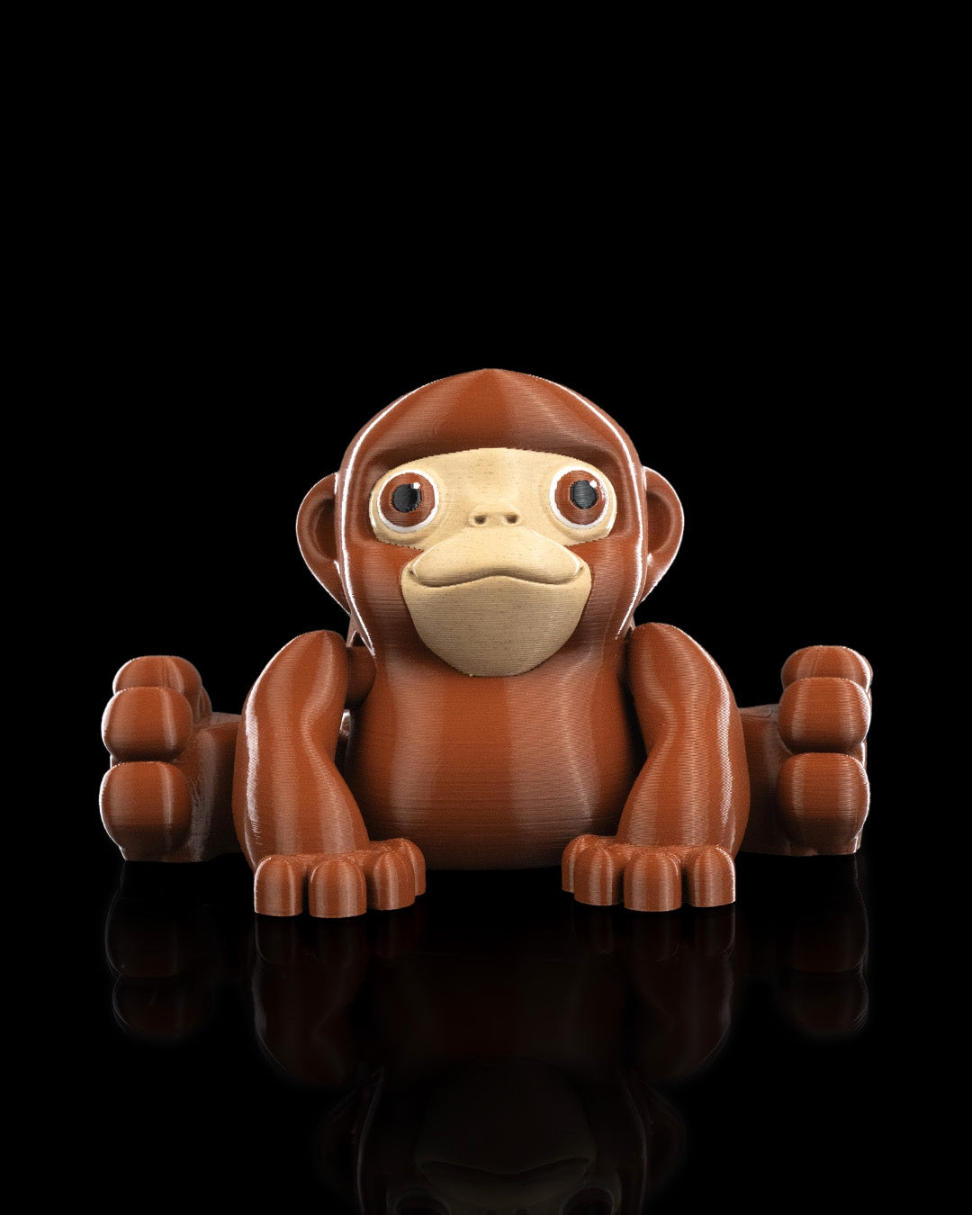 Stretching Monkey - Articulated Toy Model