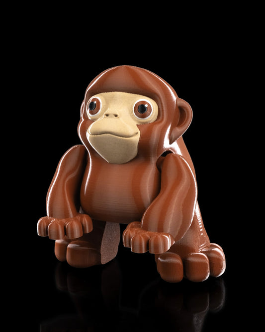 Stretching Monkey - Articulated Toy Model