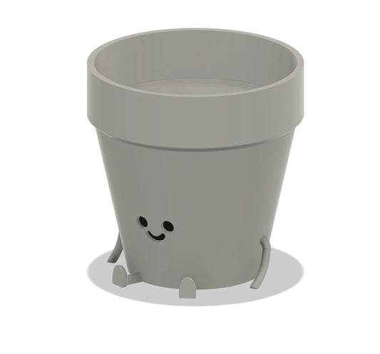 Cute Face Planter Pot with Arms and Legs